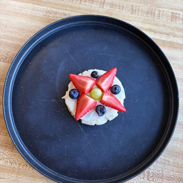Fruit Pizza Cookie.