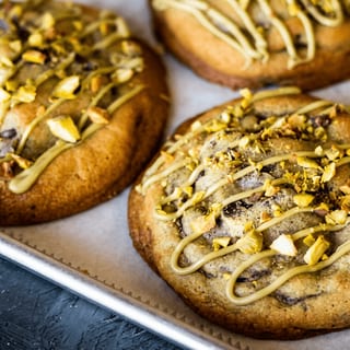 Dubai Chocolate Chip Cookie